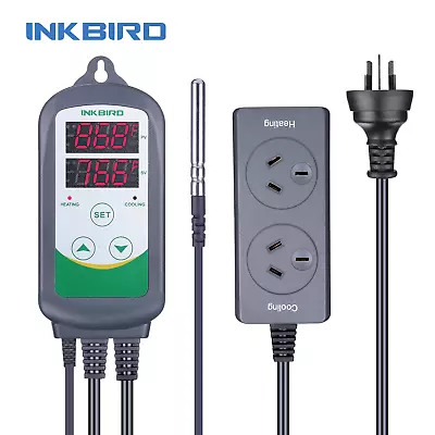 $42.07 • Buy Inkbird Digital Temperature Controller 308 Heating Thermostat 240V Homebrew C/F