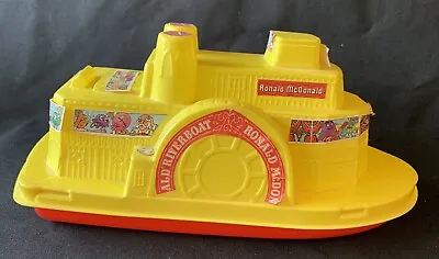 1983 McDonald's Steamboat Shaped Happy Meal Container • $31.99