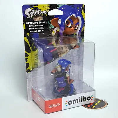 Amiibo Splatoon 3 Series Figure (Octoling Blue) Nintendo Japan Ver. New / Sea • $49.35