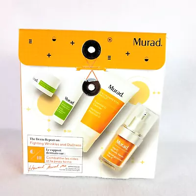 Murad The Derm Report Wrinkles And Dullness 4-pcs Skincare Beauty Aging Set Kit • $39.99