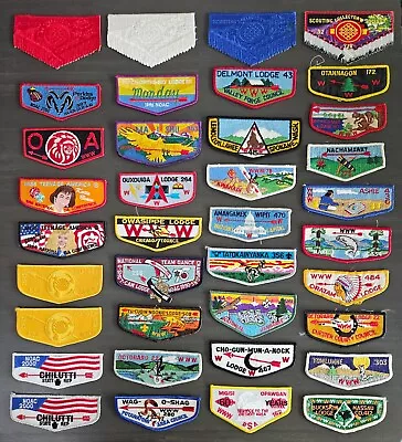 Order Of The Arrow OA Lodge Flap Vintage - Modern BSA Patch Lot Of 37 • $175