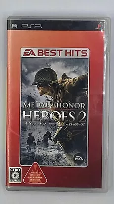 Medal Of Honor: Heroes 2 (EA Best Hits)  PSP Japan Import US Seller • $17.99