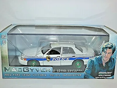 Greenlight MacGyver 2003 Ford Crown Victoria Police Interceptor Limited Edition • $31.57