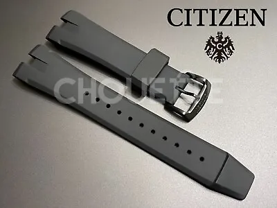 OEM Citizen Ecosphere CA4154-15E CA4155-12L Black Rubber Watch Strap With PINS • $67.99