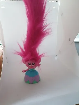 £8.99 • Buy Trolls DreamWorks 15  Hair In The Air Poppy Doll Figure Hasbro Lights Up Sound 