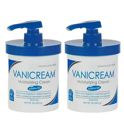 Vanicream Moisturizing Skin Cream With PUMP 16 Oz ( 2 Pack )  • $39.95