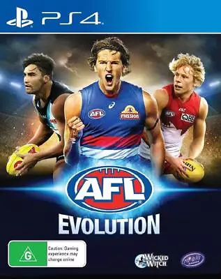 AFL Evolution (PS4) [PAL] - WITH WARRANTY • $21.15