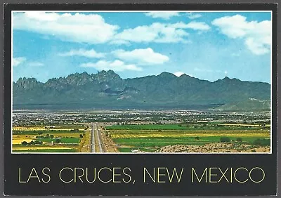 LAS CRUCES NEW MEXICO Postcard Organ Mountains Pipe Like Formations • $4.63