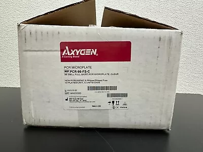 Corning Axygen REF PCR-96-FS-C PCR Microplate 96 Well 200 µL Lot Of 5 Packs • $225