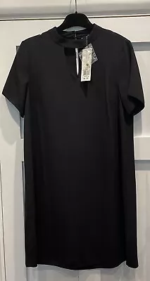 F&F Black Dress UK 10 Brand New With Tags RRP £16.00 • £8