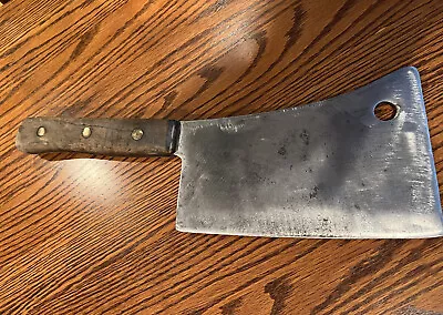 Antique Dasco 8  Meat Cleaver Butcher Commercial Kitchen Knife • $40