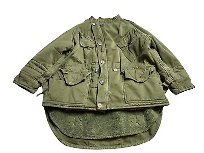 Vintage 1953 BRITISH MILITARY Parka Middle Size 3 50s • $143.99