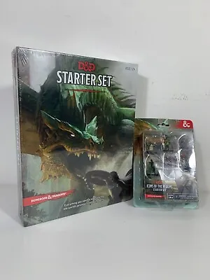 Dungeons & Dragons Starter Set Plus Icons Of The Realms Miniature NEW SEALED • $40