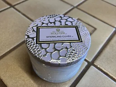 Voluspa Sparkling Cuvee Coconut Wax Bougie Parfumee 3.2 Oz Jar New Anthropologie • $9.95