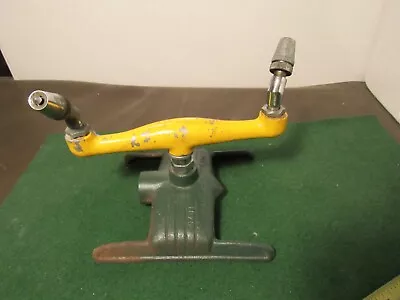 Vintage Hancock Lawn Sprinkler ~ Cast Iron Garden Yard Sprinkler Rotating • $10