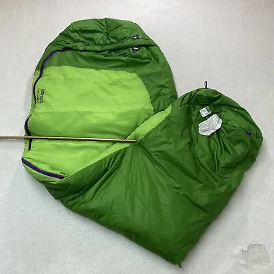 Marmot Womens Trestles 30 Long Sleeping Bag Mummy Green • $67.49