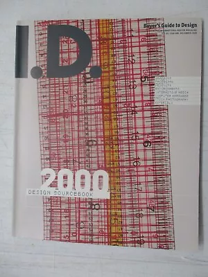 I.d. International Design Magazine December 1999 2000 Design Sourcebook • $24.95
