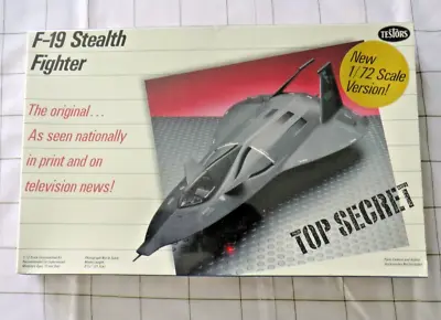 Sealed 1987 Testors F-19 Stealth Fighter Model - Vintage & Unopened! • $18