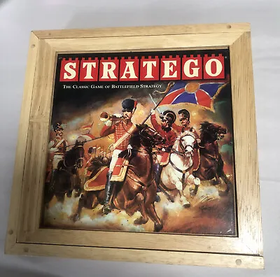 $19.99 • Buy STRATEGO Board Game NOSTALGIA EDITION Series Wooden Box - Instructions