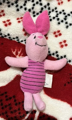 £3.99 • Buy X) Disney Winnie The Pooh Mcdonalds Toy Soft Plush Piglet 2005