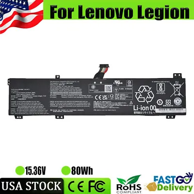 ✅L20C4PC1 L20M4PC0 80Wh Battery For Lenovo Legion 5 Pro-16ACH6 16ACH6H 16ITH6 US • $39.99