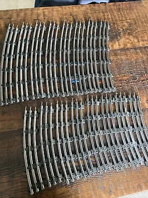 Lionel O Gauge Trains Lot Of 16 Pieces 3 Rail Metal Curved Track • $24.99