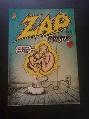 ZAP COMIX #0 8th Print Apex Novelties R Crumb Underground Comix Mature Content  • $7