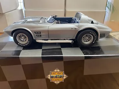 Exoto 1963 Corvette Grand Sport Silver Roadster • $155