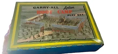 Carry-all Boot Camp Action Play Set 1968 With Soldier And Planes Read Descript • $65