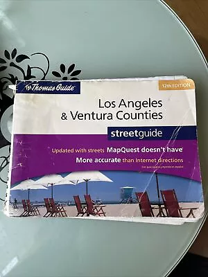 Thomas Guide Los Angeles & Ventura Counties Street Guide 12th Edition • $95