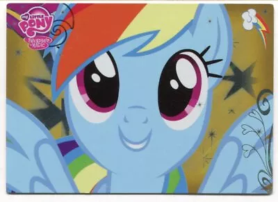 My Little Pony Series 2 Rainbow Dash F37 Promo Foil Trading Card Holo NM • $41.95