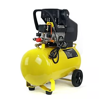 65151 Air Compressor W/Adjustable Pressure 3.5hp 10 Gallon 125PSI Gas Heavy Duty • $298.07