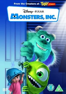 Monsters Inc. DVD (2002) Pete Docter Silverman (DIR) Cert U Quality Guaranteed • £2.24