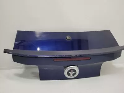 10-12 FORD MUSTANG Trunk Hatch Tailgate With Satellite Antenna Base V6 Blue  • $450
