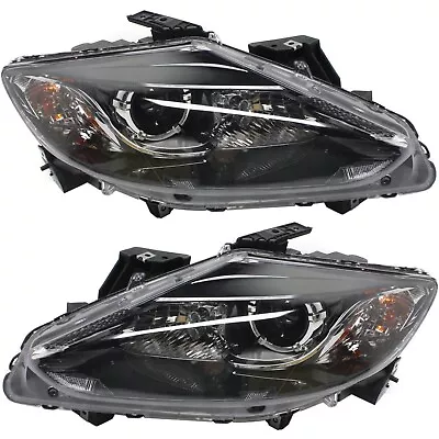 Set Of 2 Headlights Driving Head Lights Headlamps  Driver & Passenger Side Pair • $483.50