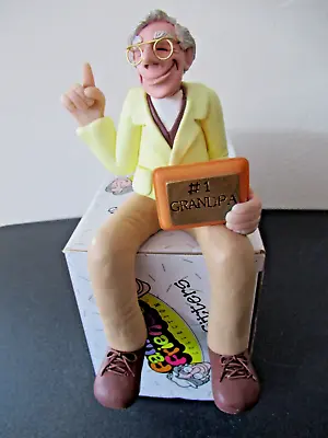 D Manning FAMILY OF FRIENDS Shelf Sitter.  #1 GRANDPA - MALE  Figurine. #90757. • $23.95