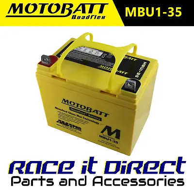 MBU1-35 MOTOBATT Quadflex AGM Bike Battery 12V 35Ah • £95.95