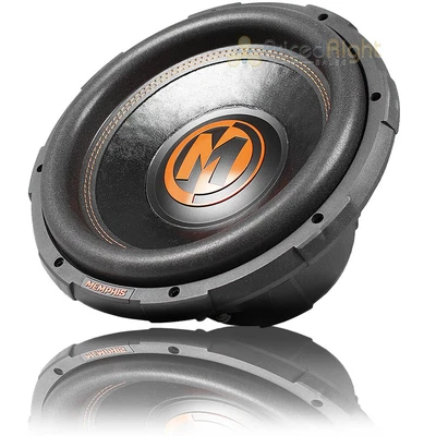 $259.95 • Buy Memphis Audio 12  Subwoofer MOJO PRO Dual 4 Ohm 1500 Watts Max Power MJP1244