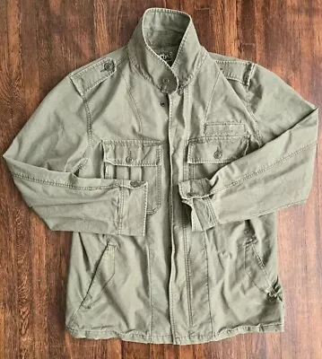 Old Navy Military Field Jacket Olive OD Green Utility Men’s Size XL EUC • $29.99