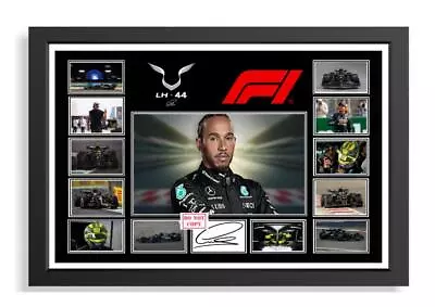 120 Lewis Hamilton Formula 1 Signed Photograph Unframed/framed Reprint ++ • £8.40