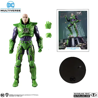 DC Mcfarlane Multiverse Lex Luthor Power Suit • $35