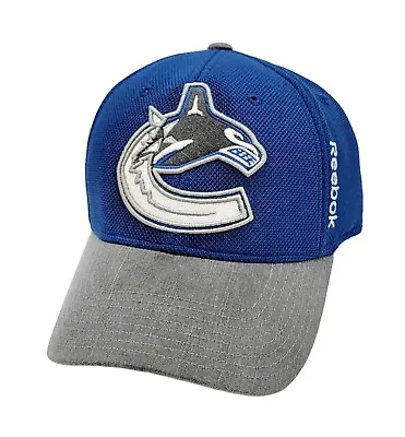 Vancouver Canucks Reebok Center Ice Collection Stretch Size S/M Logo Hat Cap  • $9.95