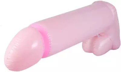 Large 90cm Pink Foil Willy Balloons Mylar Penis Dick Birthday Party Decorations • $6.81