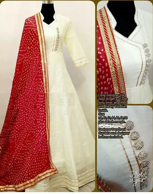 Pakistani Salwar Kameez Suit Traditional Anarkali Indian Dress Bollywood Wedding • $54.11