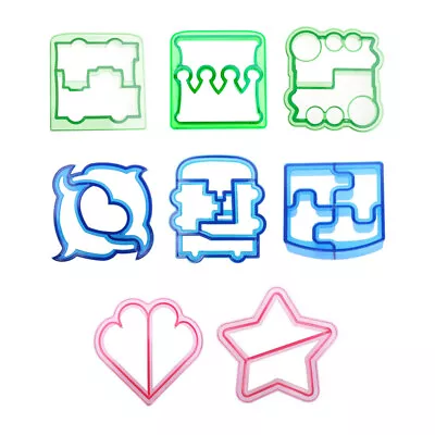 £3.79 • Buy Lunch Kids Sandwich Toast Cookies Cake Bread Biscuit Cutter Mold Mould DIY Tool