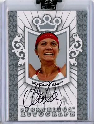 2010 Sportkings Series D - Autograph Silver #AMMT2 Misty May-Treanor AUTO /40* • $54.64