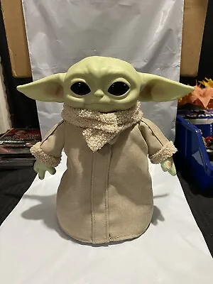 Star Wars Grogu The Mandalorian Child Baby Yoda Animated Toy Tested Mattel 2020 • $15