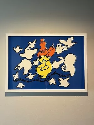 Gonz Mark Gonzales Art Screen Print   12 × 16   Framed   Limited 40 Japan • $1100