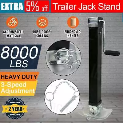 Trailer Canopy Caravan Jack Stand 3600kg Rated Heavy Duty Safe Stabilizer Legs • $56.99