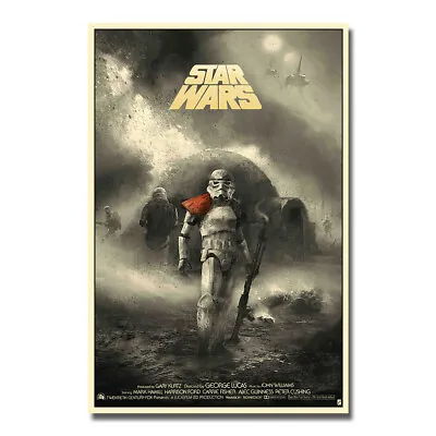 Stormtrooper Star Wars Vintage Poster Movie Film Picture Wall Print Dorm Decor • $5.26
